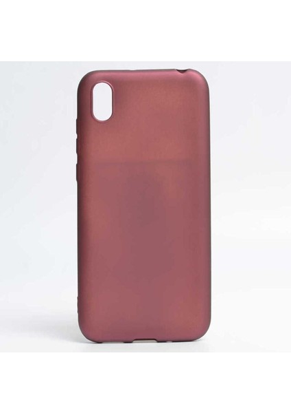 Huawei Y5 2019 Uyumlu Kılıf Premier Silikon Kapak, Mürdüm