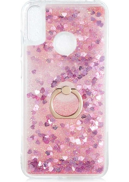 Huawei Y7 Prime 2019 Uyumlu Kılıf Milce Kapak, Pembe