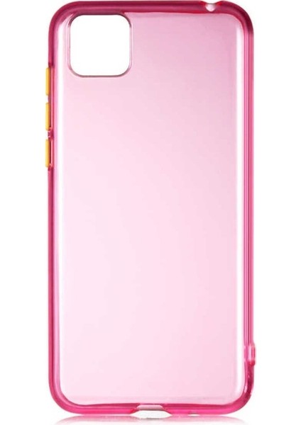 Huawei Y5P Uyumlu Kılıf Bistro Kapak, Pembe