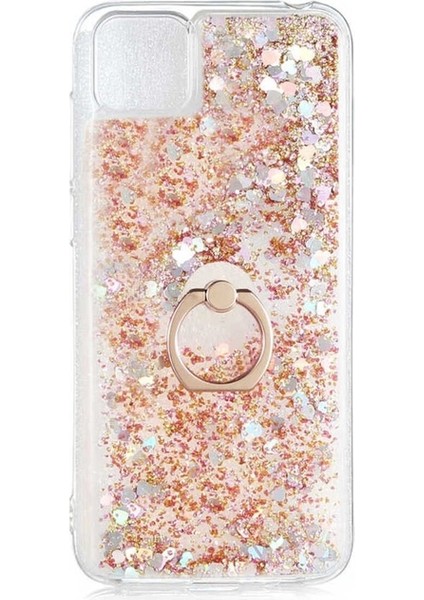 Huawei Y5P Uyumlu Kılıf Milce Kapak, Gold