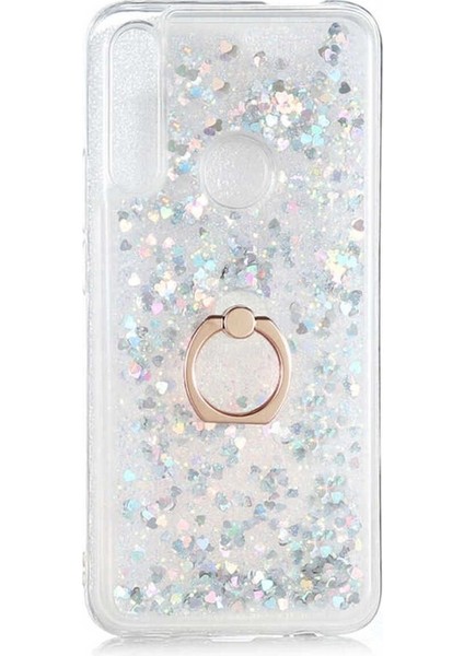 Huawei Y9 Prime 2019 Uyumlu Kılıf Milce Kapak, Gümüş