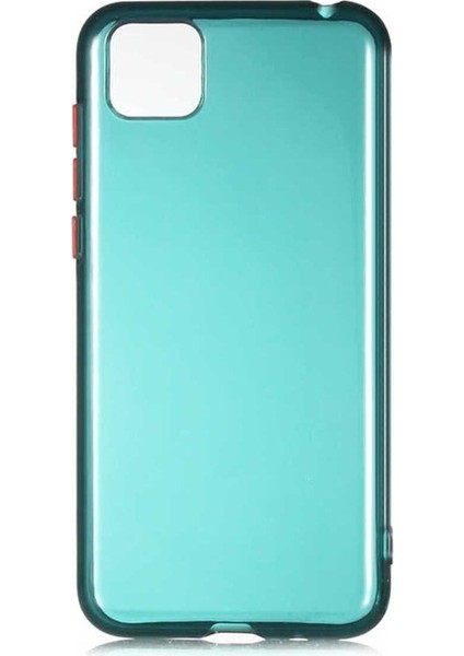 Huawei Y5P Uyumlu Kılıf Bistro Kapak, Koyu Yeşil