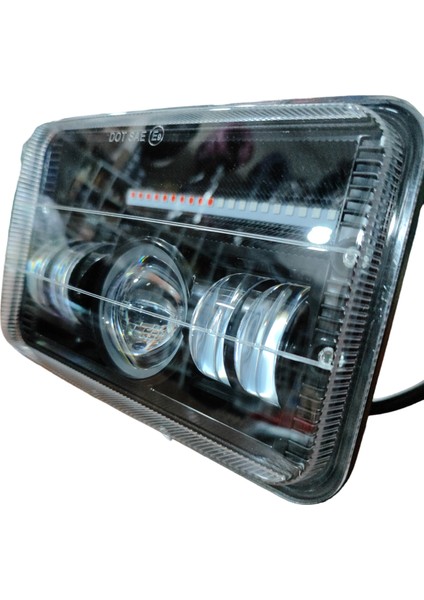 Motosıklet LED Surus Spot Kare LED Far