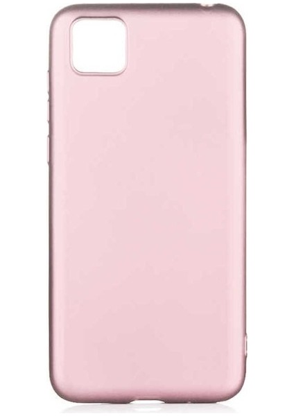 Huawei Y5P Uyumlu Kılıf Premier Silikon Kapak, Rose Gold