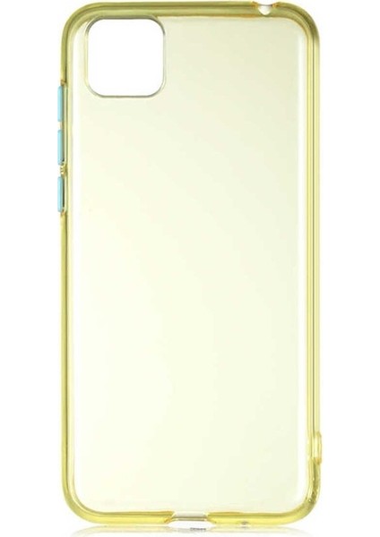 Huawei Y5P Uyumlu Kılıf Bistro Kapak, Sarı