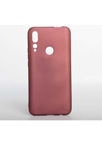 Huawei Y9 Prime 2019 Uyumlu Kılıf Premier Silikon Kapak, Mürdüm