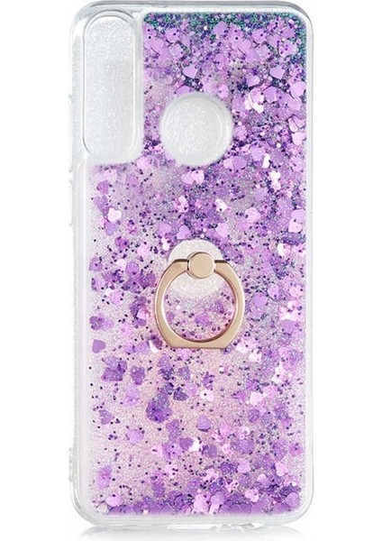 Huawei Y6P Uyumlu Kılıf Milce Kapak, Mor