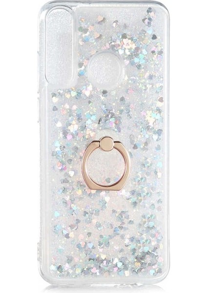 Huawei Y6P Uyumlu Kılıf Milce Kapak, Gümüş