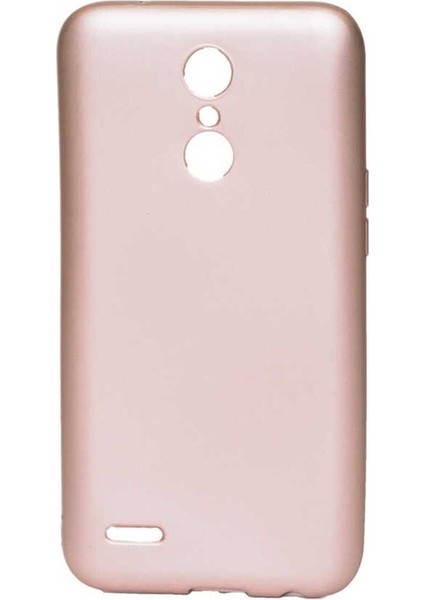 Lg K10 2017 Uyumlu Kılıf Premier Silikon Kapak, Rose Gold