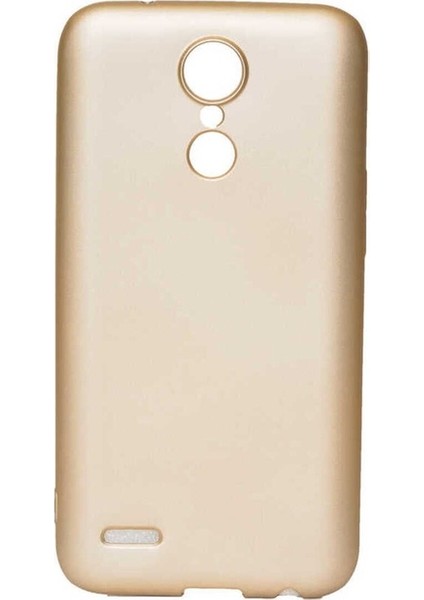 Lg K10 2017 Uyumlu Kılıf Premier Silikon Kapak, Gold