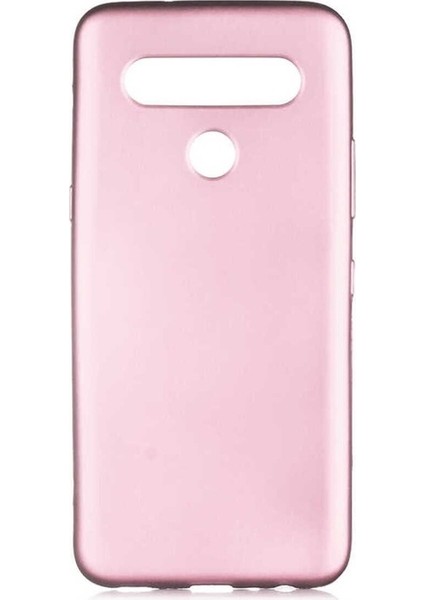 Lg K61 Uyumlu Kılıf Premier Silikon Kapak, Rose Gold