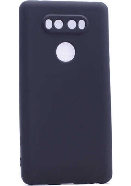 Lg V20 Uyumlu Kılıf Premier Silikon Kapak, Siyah