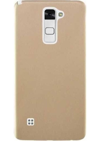Lg Stylus 2 Uyumlu Kılıf Premier Silikon Kapak, Gold