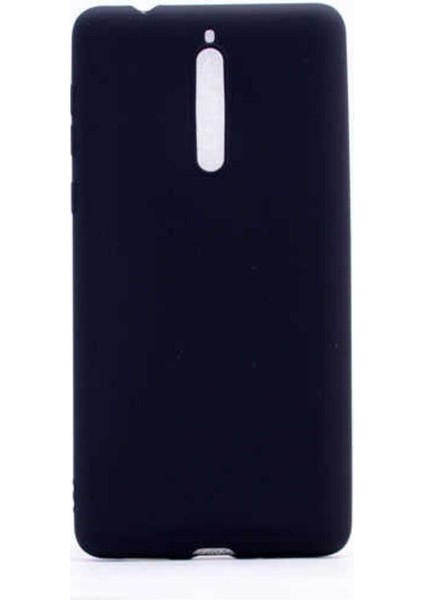 Nokia 8 Uyumlu Kılıf Premier Silikon Kapak, Siyah