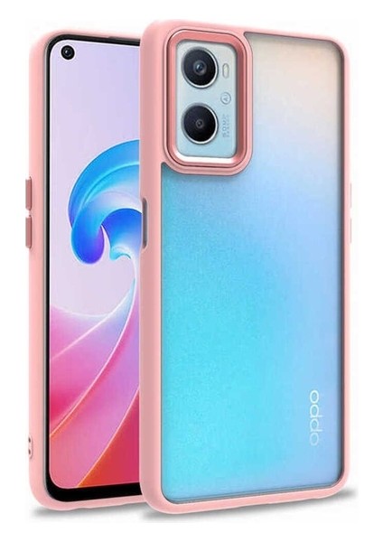 Oppo A36 Uyumlu Kılıf Flora Kapak, Rose Gold