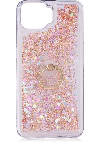 Oppo A73 Uyumlu Kılıf Milce Kapak, Gold