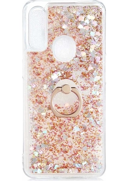 Oppo A31 Uyumlu Kılıf Milce Kapak, Gold