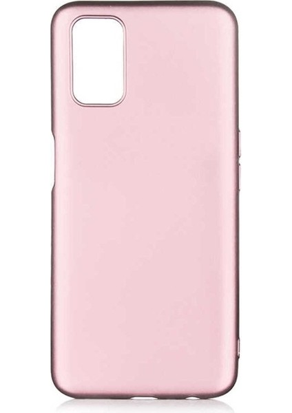 Oppo A72 Uyumlu Kılıf Premier Silikon Kapak, Rose Gold