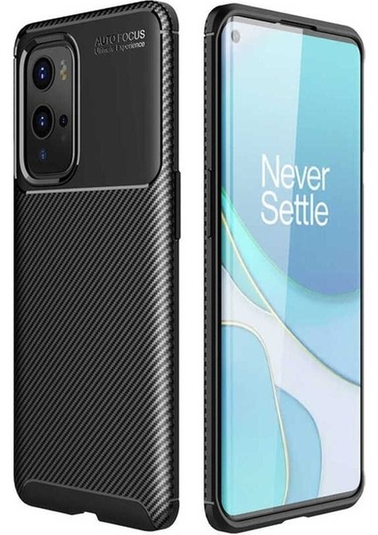 Oneplus 9 Pro Uyumlu Kılıf Negro Silikon Kapak, Siyah