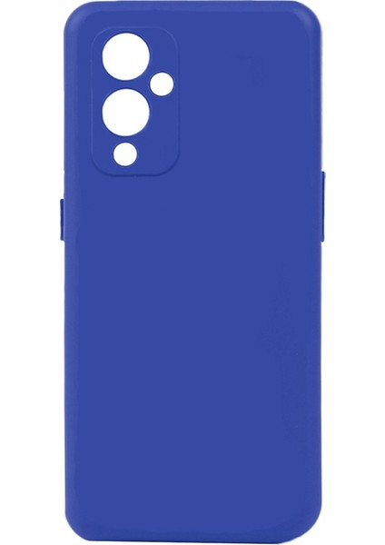 Oneplus 9 Uyumlu Kılıf Biye Silikon, Mavi