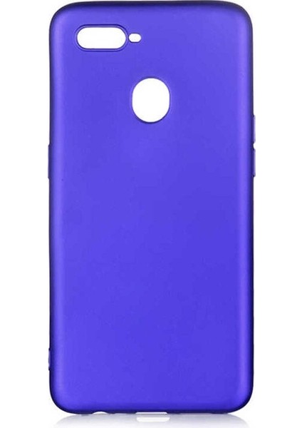 Oppo A12 Uyumlu Kılıf Premier Silikon Kapak, Saks Mavi