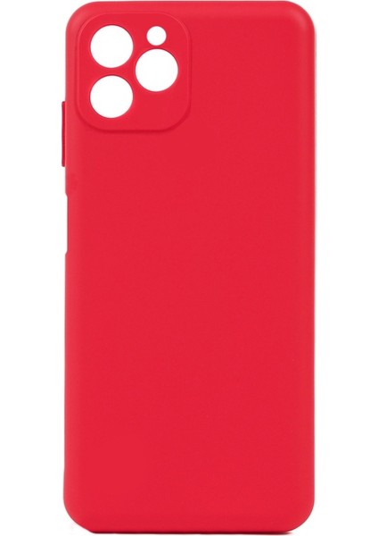 Oukitel C21 Pro Uyumlu Kılıf Biye Silikon, Kırmızı