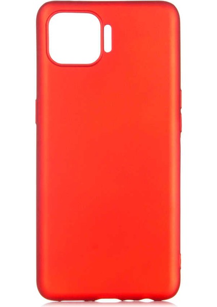 Oppo Reno 4 Lite Uyumlu Kılıf Premier Silikon Kapak, Kırmızı