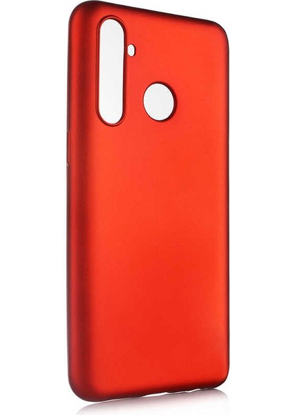 Realme 5 Pro Uyumlu Kılıf Premier Silikon Kapak, Kırmızı