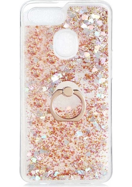Oppo Ax7 Uyumlu Kılıf Milce Kapak, Gold