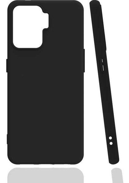 Oppo Reno 5 Lite Uyumlu Kılıf Biye Silikon, Siyah