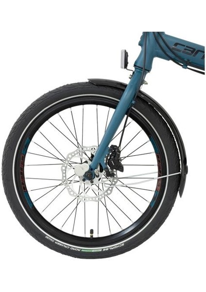 Flexi 121D Hidrolik Disk Katlanır Bisiklet 21 Vites Mat Petrol