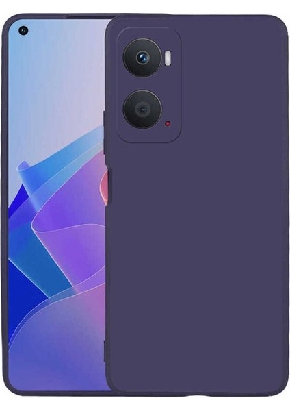 Oppo A96 4g Uyumlu Kılıf Premier Silikon Kapak, Lacivert