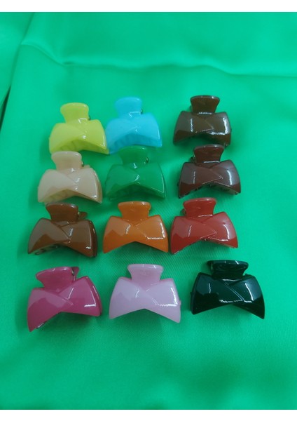 12 Renkli Mini Mandal Toka -1 (3'lü)