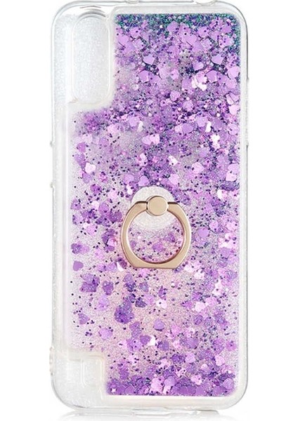 Samsung Galaxy A01 Uyumlu Kılıf Milce Kapak, Mor