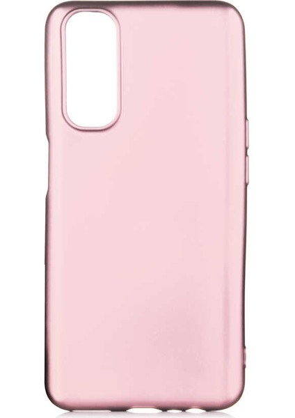 Realme 7 Uyumlu Kılıf Premier Silikon Kapak, Rose Gold