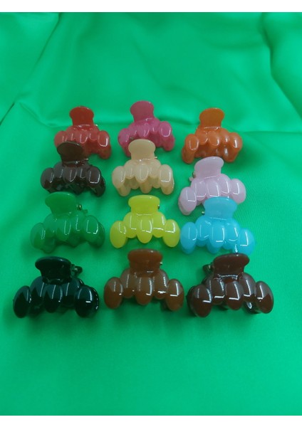 12 Renkli Mini Mandal Toka -3 (3'lü)