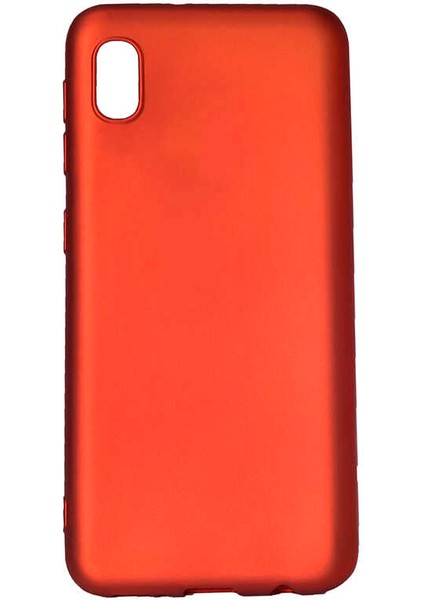 Samsung Galaxy A01 Core Uyumlu Kılıf Premier Silikon Kapak, Kırmızı