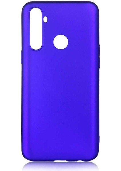 Realme 6i Uyumlu Kılıf Premier Silikon Kapak, Saks Mavi