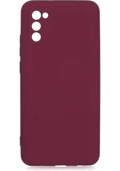 Samsung Galaxy A02S Uyumlu Kılıf Mara Lansman Kapak, Koyu Mor