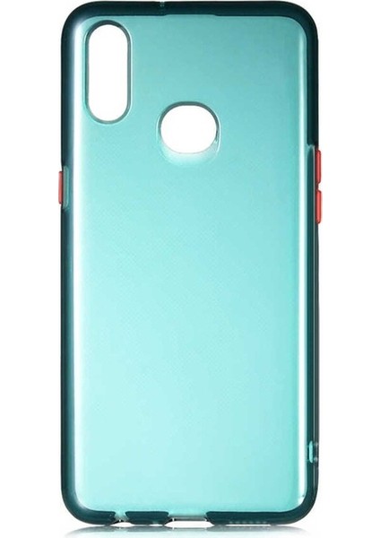 Samsung Galaxy A10S Uyumlu Kılıf Bistro Kapak, Koyu Yeşil