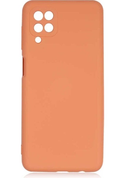Samsung Galaxy A12 Uyumlu Kılıf Mara Lansman Kapak, Turuncu