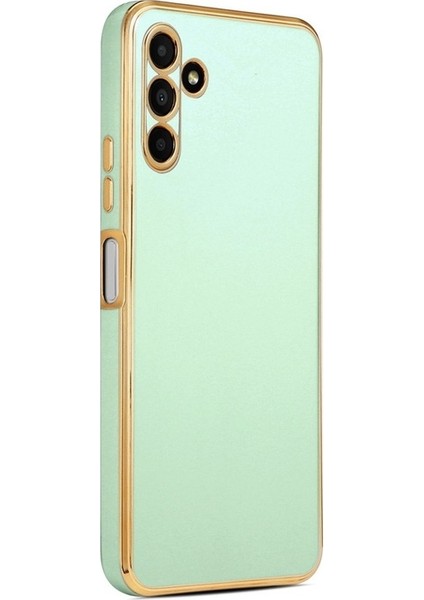 Samsung Galaxy A04S Uyumlu Kılıf Bark Kapak, Açık Yeşil