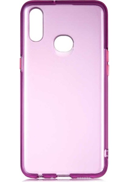 Samsung Galaxy A10S Uyumlu Kılıf Bistro Kapak, Mor
