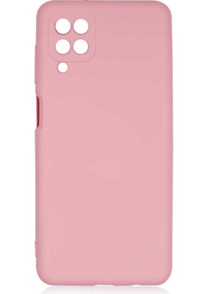 Samsung Galaxy A12 Uyumlu Kılıf Mara Lansman Kapak, Pembe Açık