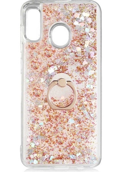 Samsung Galaxy A20 Uyumlu Kılıf Milce Kapak, Gold
