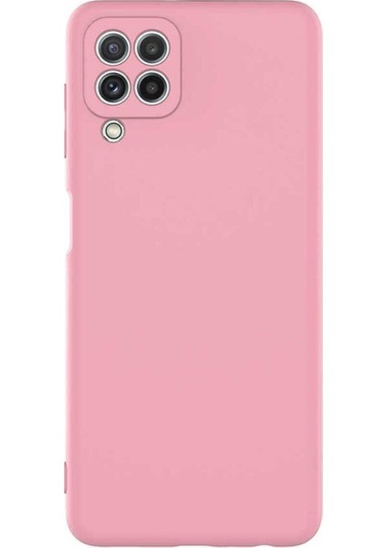Samsung Galaxy A22 4g Uyumlu Kılıf Mara Lansman Kapak, Pembe Açık