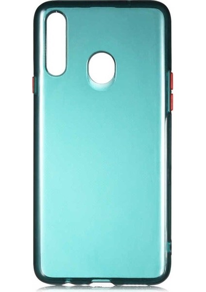 Samsung Galaxy A20S Uyumlu Kılıf Bistro Kapak, Koyu Yeşil