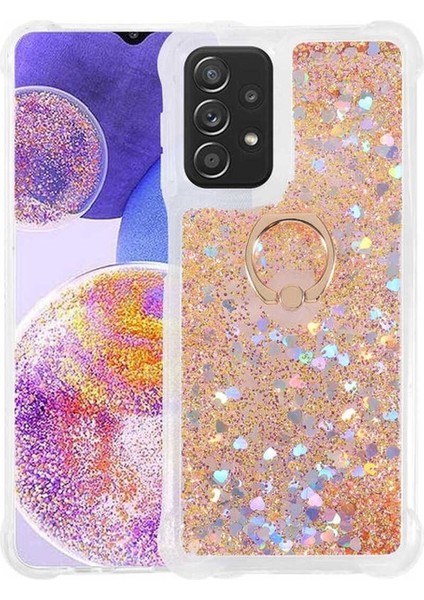 Samsung Galaxy A23 Uyumlu Kılıf Milce Kapak, Gold