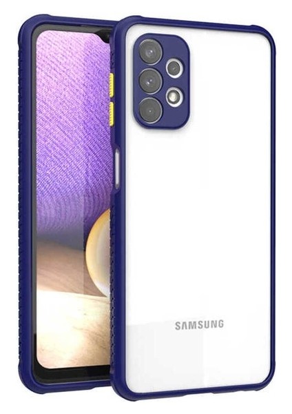 Samsung Galaxy A32 4g Uyumlu Kılıf Kaff Kapak, Lacivert