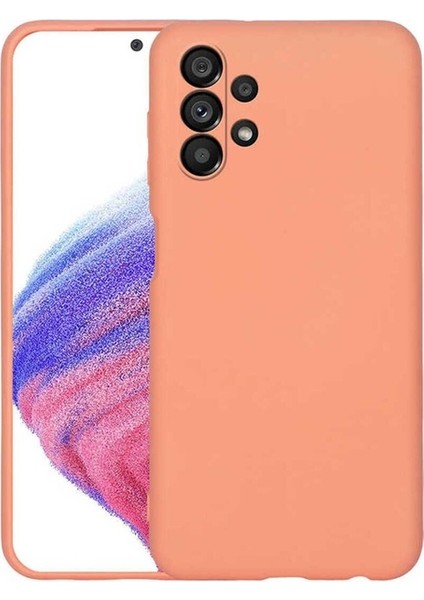 Samsung Galaxy A33 5g Uyumlu Kılıf Mara Lansman Kapak, Turuncu